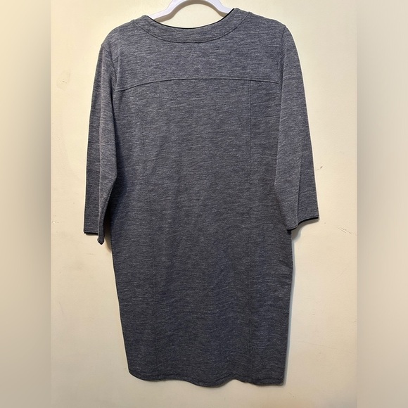 Poetry V Neck Knit Dress Size 8‎ In Gray - Picture 6 of 6